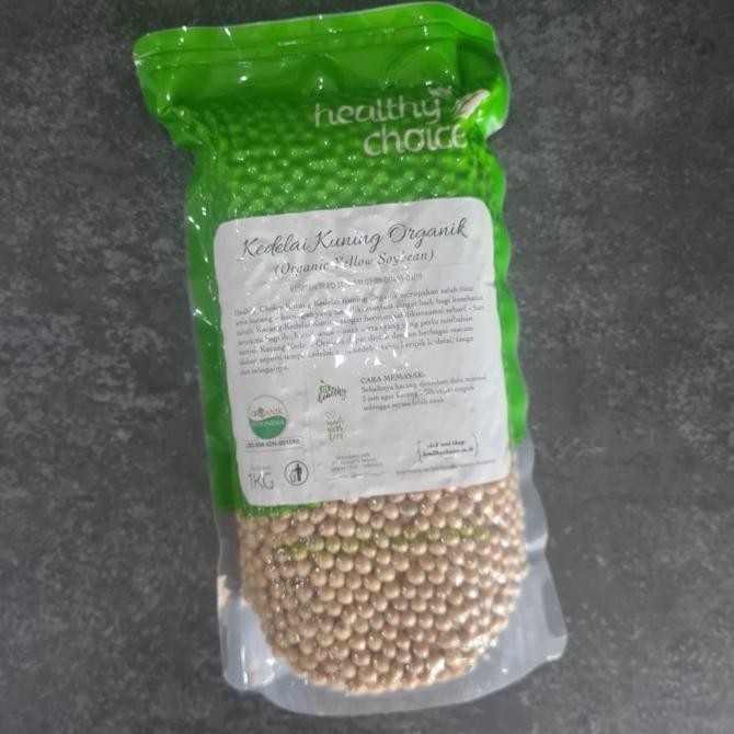 

THEO KACANG KEDELAI ORGANIK 1 KG ( ORGANIC SOY BEAN ) - HEALTHY CHOICE