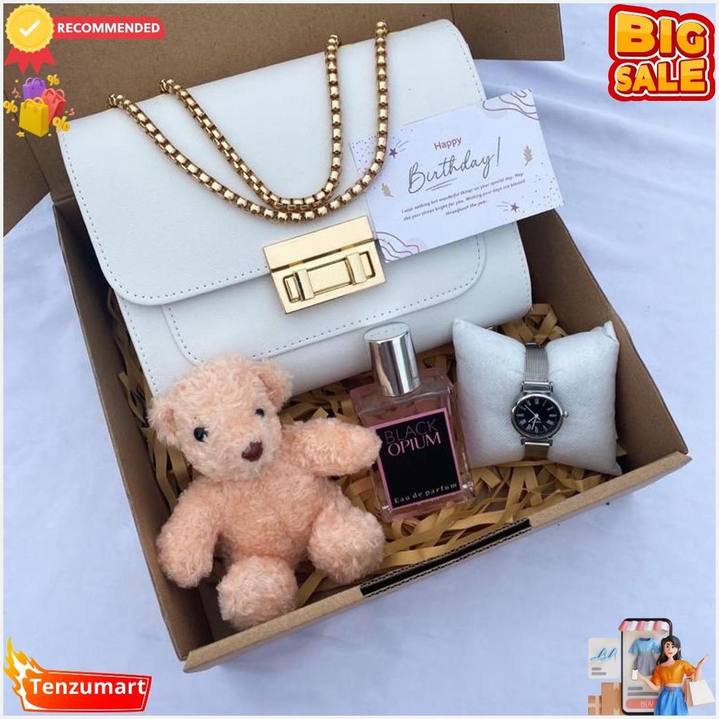 

[A6462]Hampers Gift Box Tas Salempang Clara/Kado Pacar/Kado Bestie/Hadiah Ulang Tahun Tas Cewek/Kado Wedding/Kado Anniversary/Kado Valentine/Kado Hari Ibu/Kado Hari Guru/Hampers Lebaran/Hampers Ramadan Termurah Banget