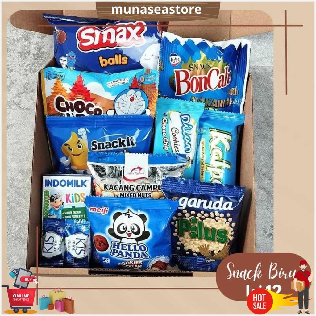 

Gift Box Full Snack Hampers Ultah Kado Graduation Annivesary Set Hadiah Original Produk