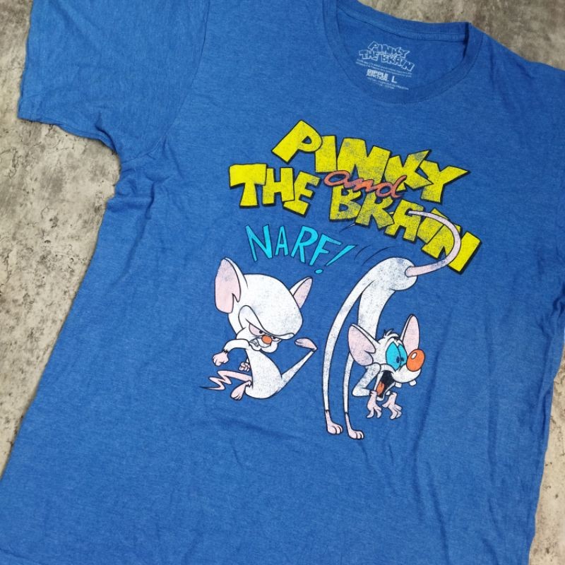 Kaos Film Pinky and The Brain Animaniacs Vintage original