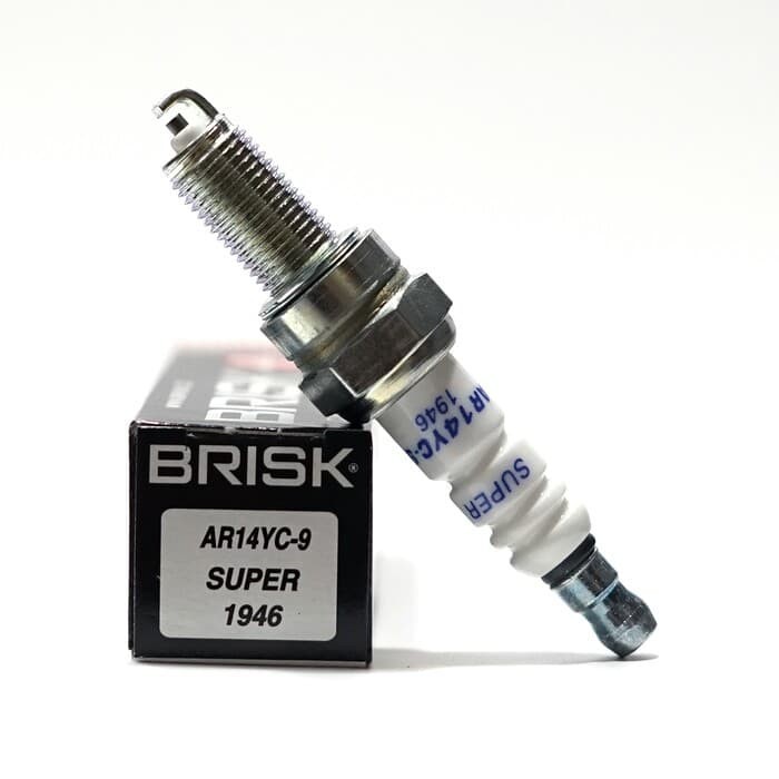 Busi Copper Racing Aerox 125 Supra X Helm In Xeon GT FI BRISK AR14YC-9