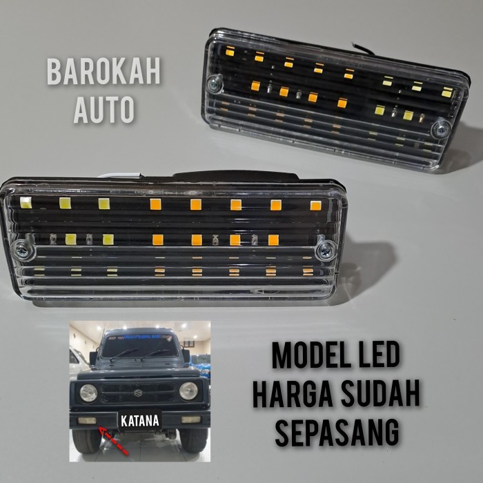 lampu sen bemper mobil suzuki katana carry model led