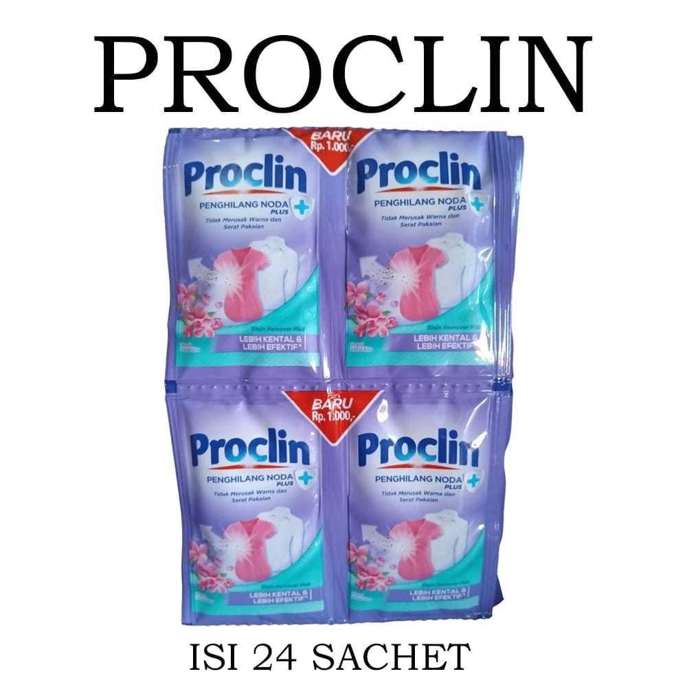

Harga Promo Proclin Pengilang Noda Sachet 1Renceng Isi 24 Pcs Shj69