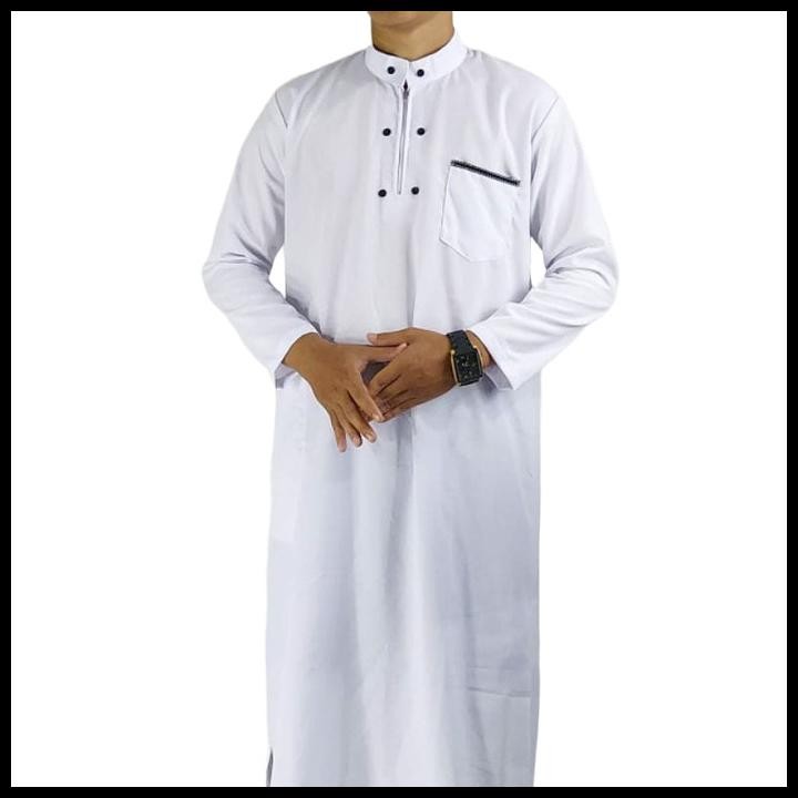 Promo Jubah Koko Gamis Al Harbi / Jubah Takwa Pria Terlaris Good Quality