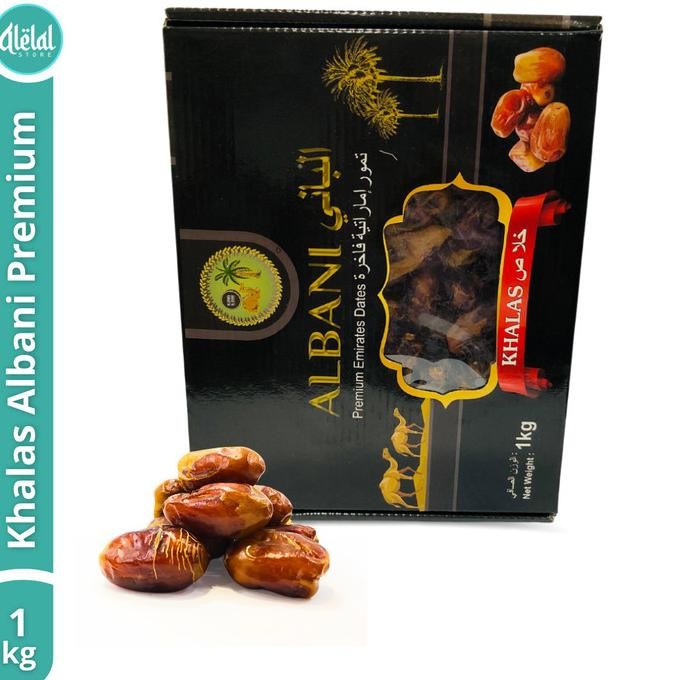 

Kurma Khalas Packing 1Kg Khalas Albani / New Packing Khalas