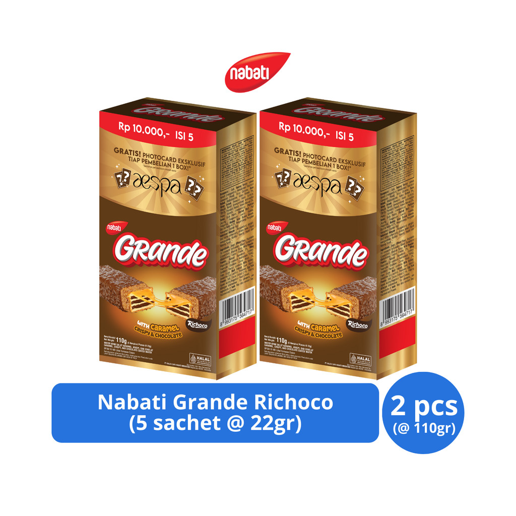 

Nabati Grande Richoco 110gr (5s @ 22gr) x 2 pcs