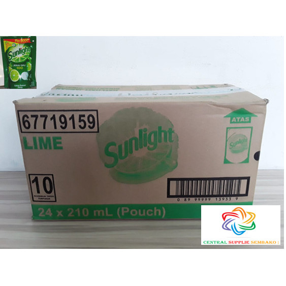SUNLIGHT CAIR REFIL [210ML / 24 PCS / 1 KARTON]