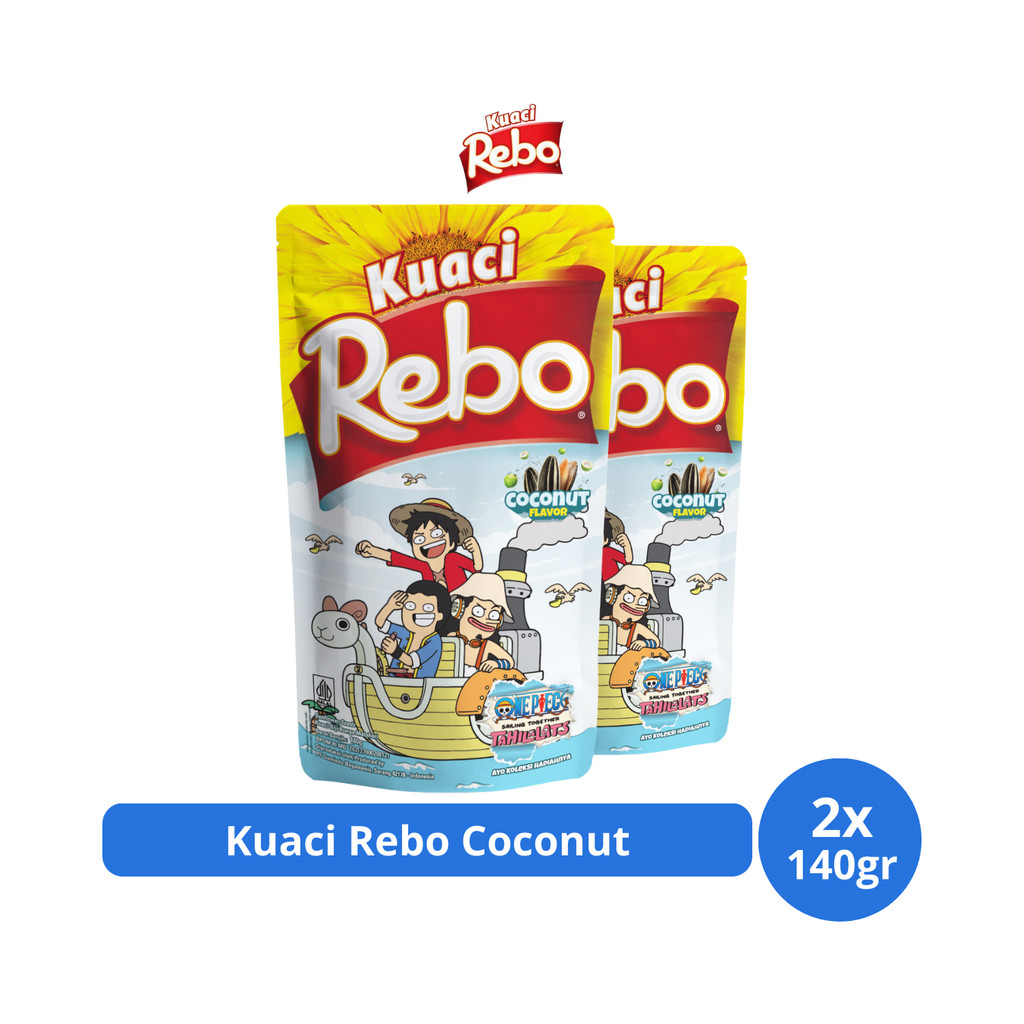 

Kuaci Rebo Coconut 140gr x 2 pcs