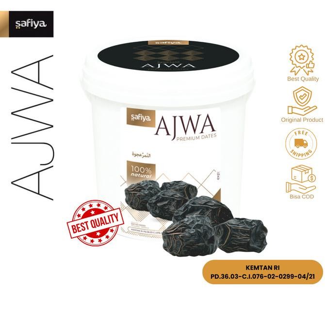 

Kurma Ajwa Ember Kurma Nabi Asli Madinah Authentic Safiya Food