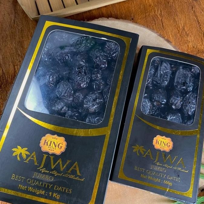 

Kurma Ajwa Jumbo 500 Gr Lembut Premium Stok Terbaru