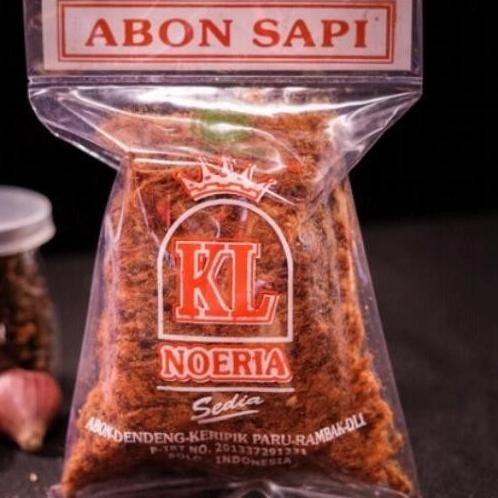 

Abon Api L Noeria Olo 250Gr Abon Daging Api L Noeria Olo