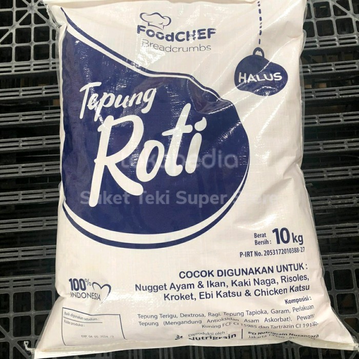 Tepung Roti Breadcrumb Halu Foodchef 10G Arung