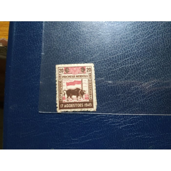 

JUAL Prangko Indonesia - Prangko Pertama 20 sen 1946 mint