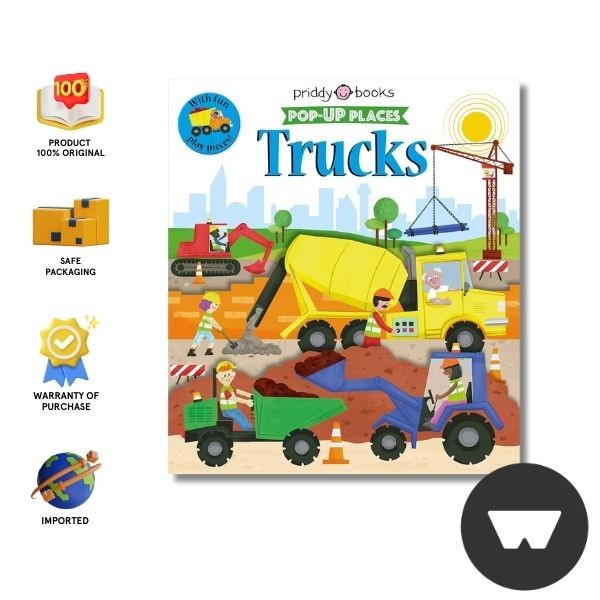 Priddy Books - Pop-Up Places: Trucks