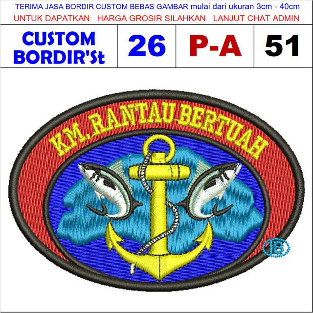 P-A51 KM RANTAU BERTUAH CUSTOM BORDIR'ST TESTIMONI
