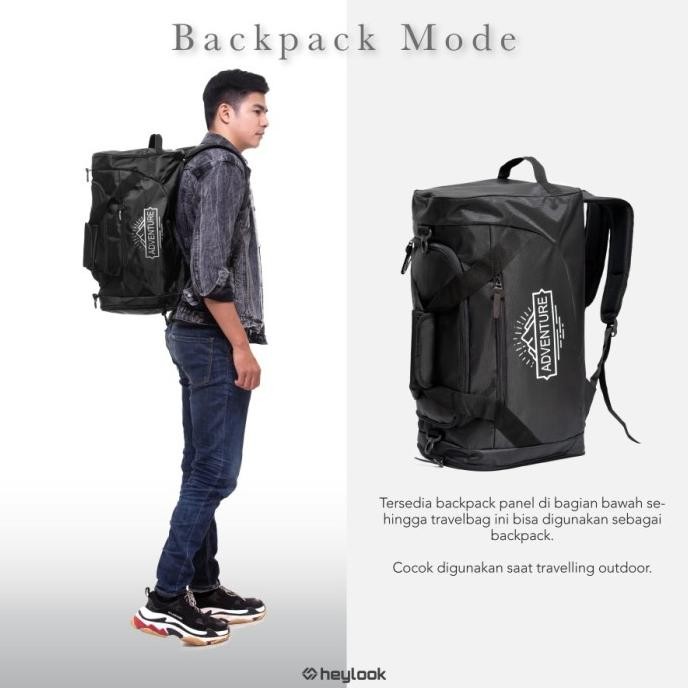 Travelbag Adventure Pria Travel Bag Gym Tas Fitness Tas Futsal Heylook