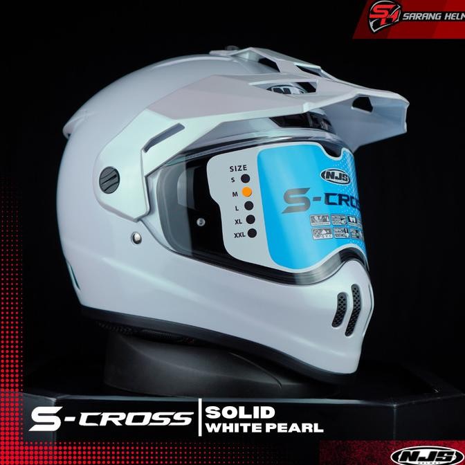 Njs S-Cross Solid - Helm Full Face