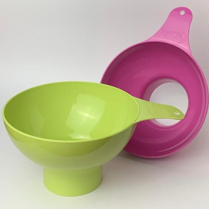 Corong Makanan / Food Funnel Kemuning dengan lubang besar