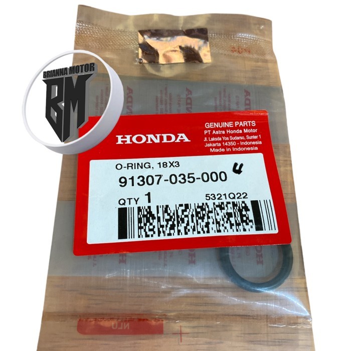 O Ring Tutup Oli Mesin Beat Fi Vario 125 150 Scoopy 91307 035 000 Barang Langka