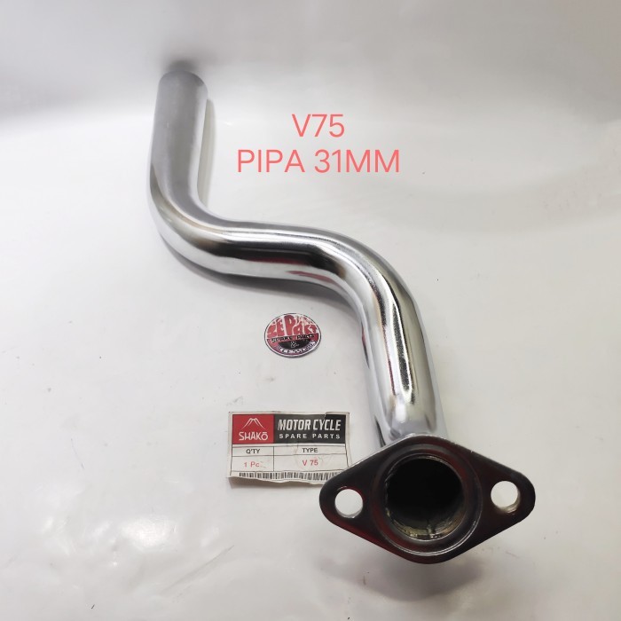 Leher Knalpot V75 - Leher Knalpot Yamaha V 75 Barang Langka