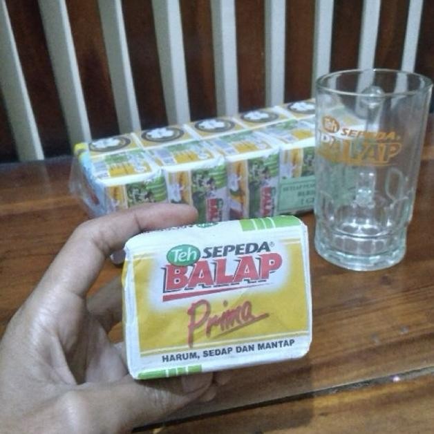 

Kualitas Terbaik Teh Sepeda Balap Prima 35 Gram Plus Gelas