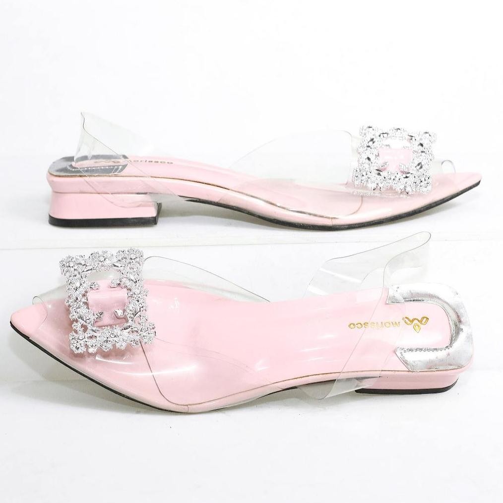 Promo Lebaran Sandal Wanita Adelia Heels Mika Ck 03 Original