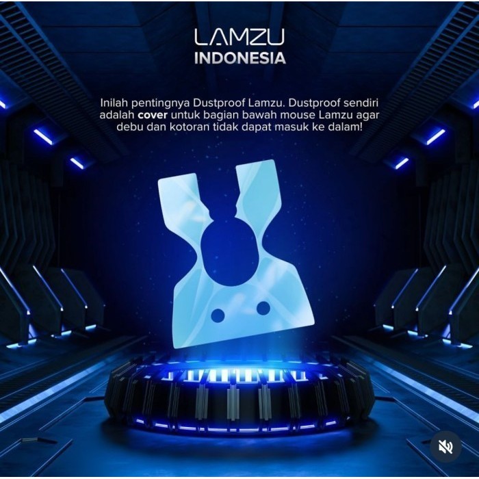 Lamzu Dustproof Seal Anti Dust Sticker for Lamzu Gaming Mouse