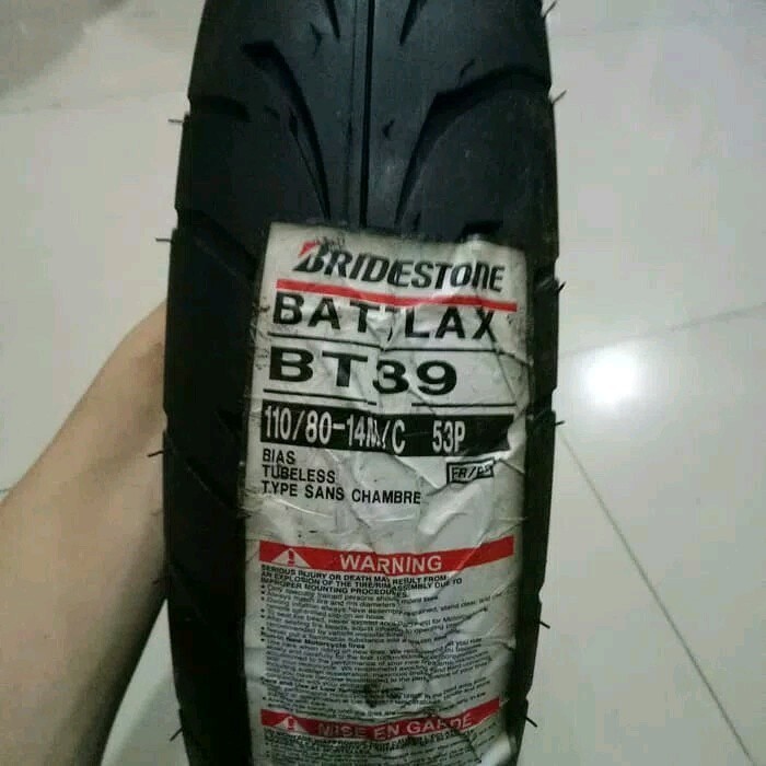 Battlax BT39 ring 14 110/80-14 & 90/80-14