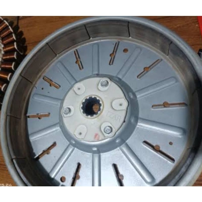 rotor magnet mesin cuci LG