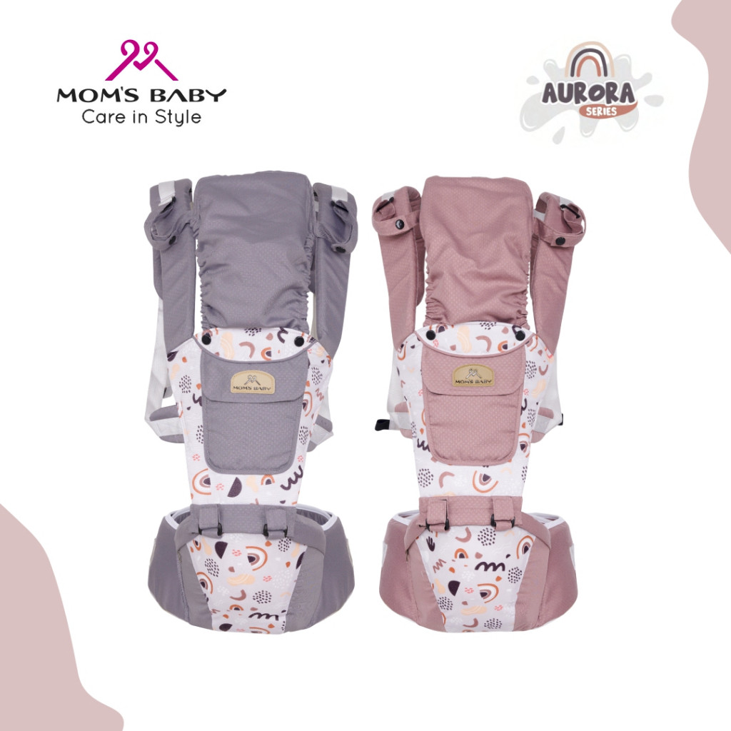 Moms Baby Gendongan Hipseat 7 in 1 Aurora Series - MBG2039 / MBG 2039