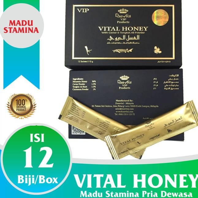 

Vital Honey Madu Arab Vip Ditributor Re 1 Bo 12 Ct
