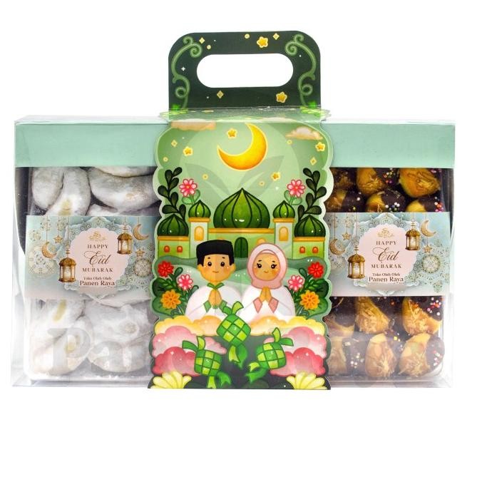 

Custom Hampers Lebaran Paket Kue Kering Lebaran PR Parcel Idul Fitri
