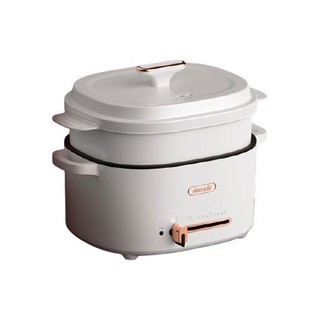 DEERMA DG20 Alat Masak Panci Elektrik Listrik Kukus Goreng Steam 1200W