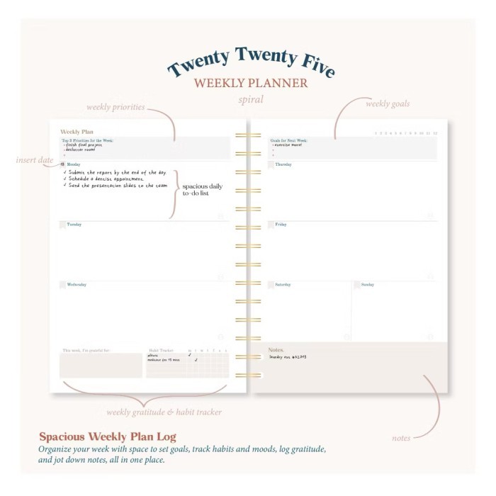 

Ready Paperie Lab - 2023 Weekly Planner