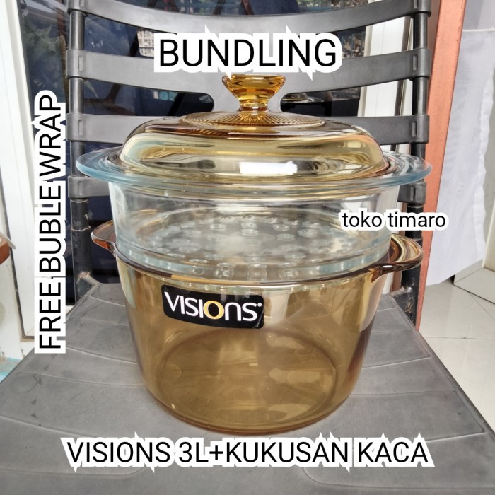 VISIONS VITROFLAM PANCI KACA 3L+ KUKUSAN KACA