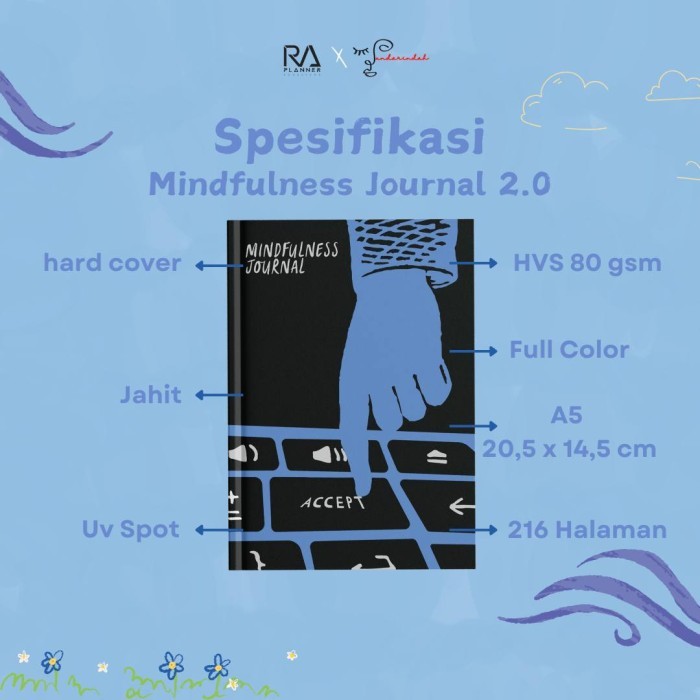 

Ready Mindfulness Journal 2.0 x Indah Sundari