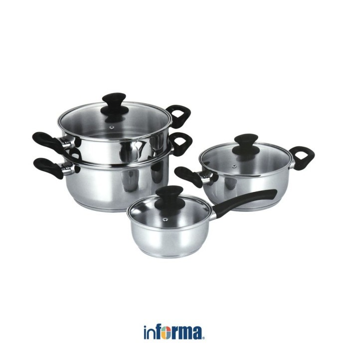 Informa - Cooking Color Set 4 Pcs Lexa Perlengkapan Masak
