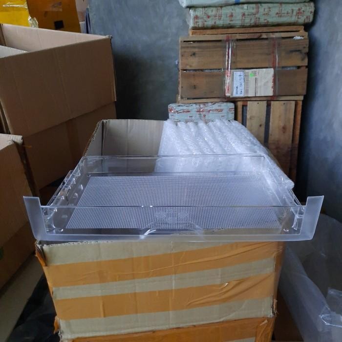 RAK DAGING IKAN PANASONIC PENAMPUNG AIR BAWAH FREEZER KULKAS 1 PINTU
