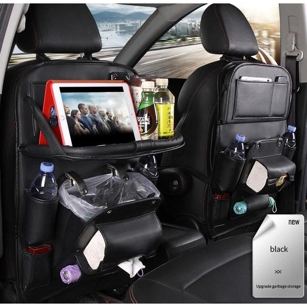 Daihatsu Sigra Back Seat Car Organizer Leather Mobil Tmpt Sampah