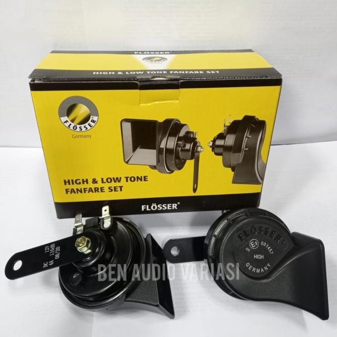 klakson flosser / klakson keong flosser fanfare germany Terlaris