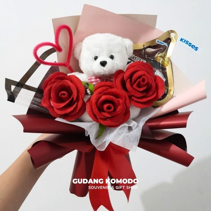 

[PREMIUM] KEIRA CHOCOLATE BOUQUET/BUKET COKELAT WISUDA/BUKET BONEKA WISUDA/TEDDY BEAR BOUQUET/BUKET