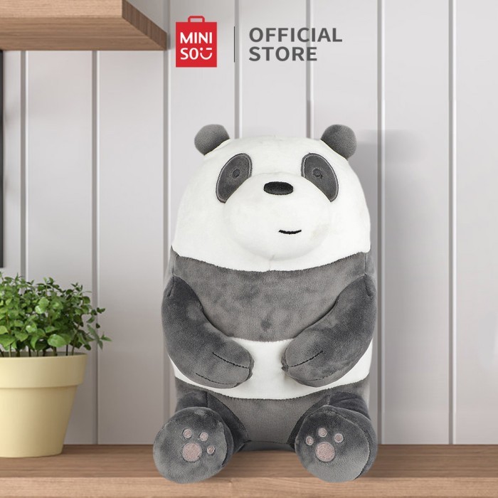 

MINISO OFFICIAL BONEKA MAINAN ANAK WE BARE BEARS-LOVELY SITTING PLUSH