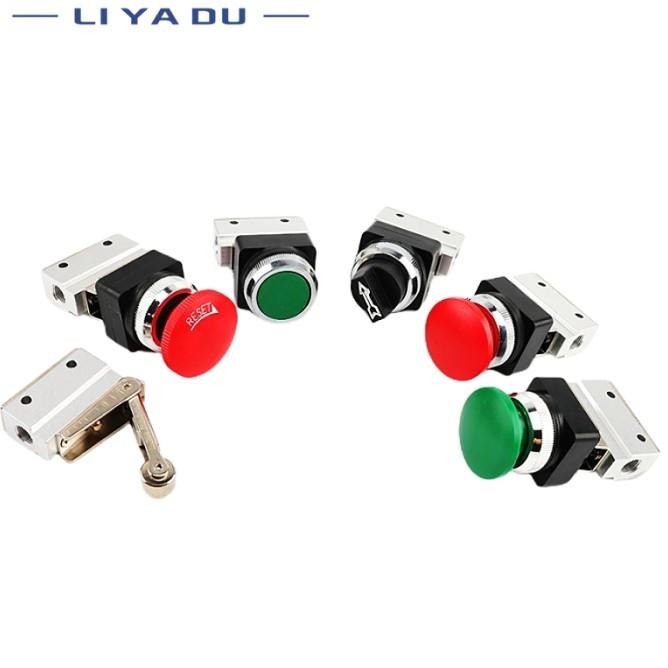 Import Push Button Pneumatic Mechanical Valve Mov-01 Mov-02 Mov-03 03A Manual Valve Air Switch Contr