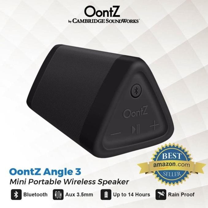 Oontz Angle 3 Cambridge Soundworks Bluetooth Speaker - Hitam