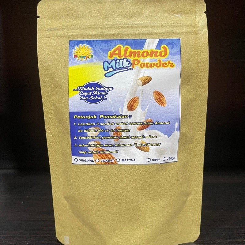 

Almond L Intant 100Gr Uu Almond Bubu 100Gr