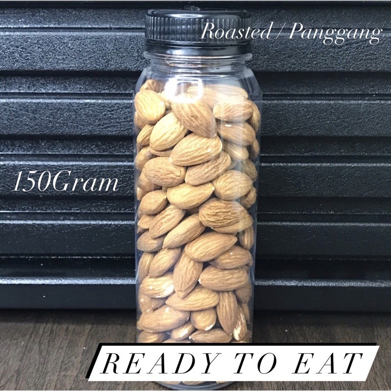 

150Gr Almond Panggang Roated Almond Botol 150Gram
