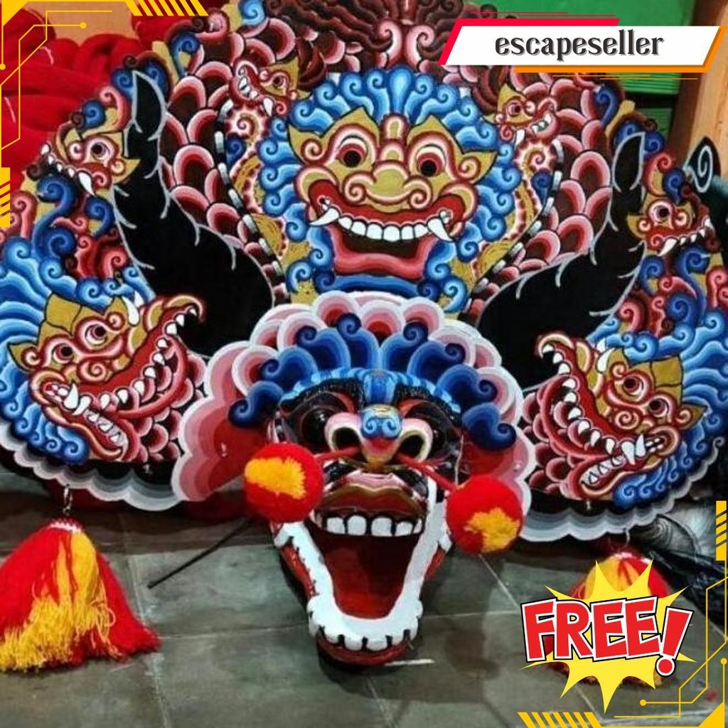 

Bisa Cod Cuci Gudang Barongan Rampak Telon Jamang Cat Air Brush Bonus Kemul Panjang Dan Pentul Tinggal Pakai Ukuran Anak Promo Barongan Plipit Romo Mainan Anak Barongan Anak Sd Brongan Plipit Premium / Barongan Spon Caplok Kain Panjang / Barongan Ponorogo