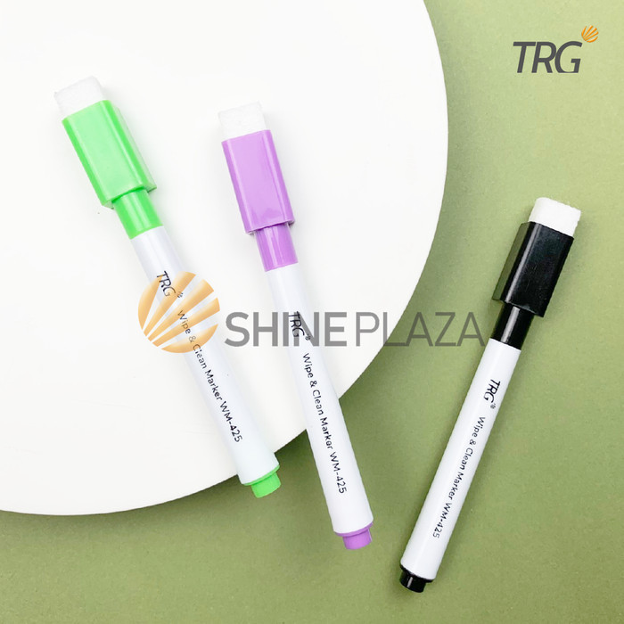 

TRG SPIDOL WHITEBOARD WARNA MAGNET WIPE AND CLEAN MARKER BISA DIHAPUS WM-425 TRG