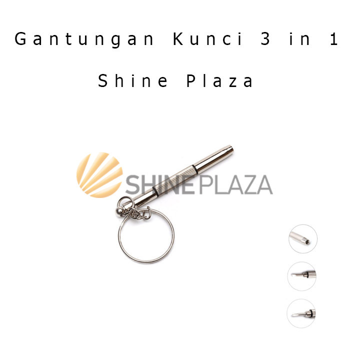 

KEY RING MULTIFUNGSI - GANTUNGAN KUNCI OBENG MINI 3 IN 1 SERBAGUNA