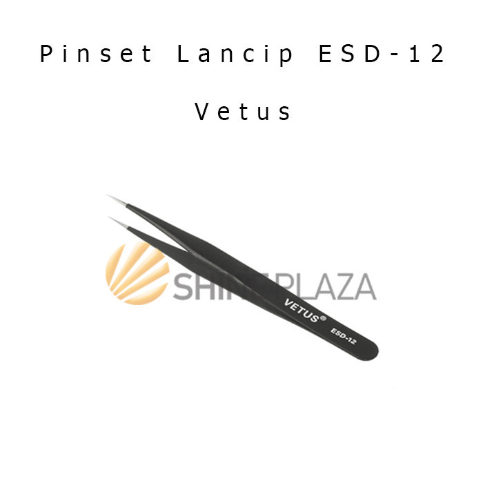 

PINSET SERBAGUNA LURUS LANCIP - VETUS FINE TIP TWEEZER TOOL ESD-12